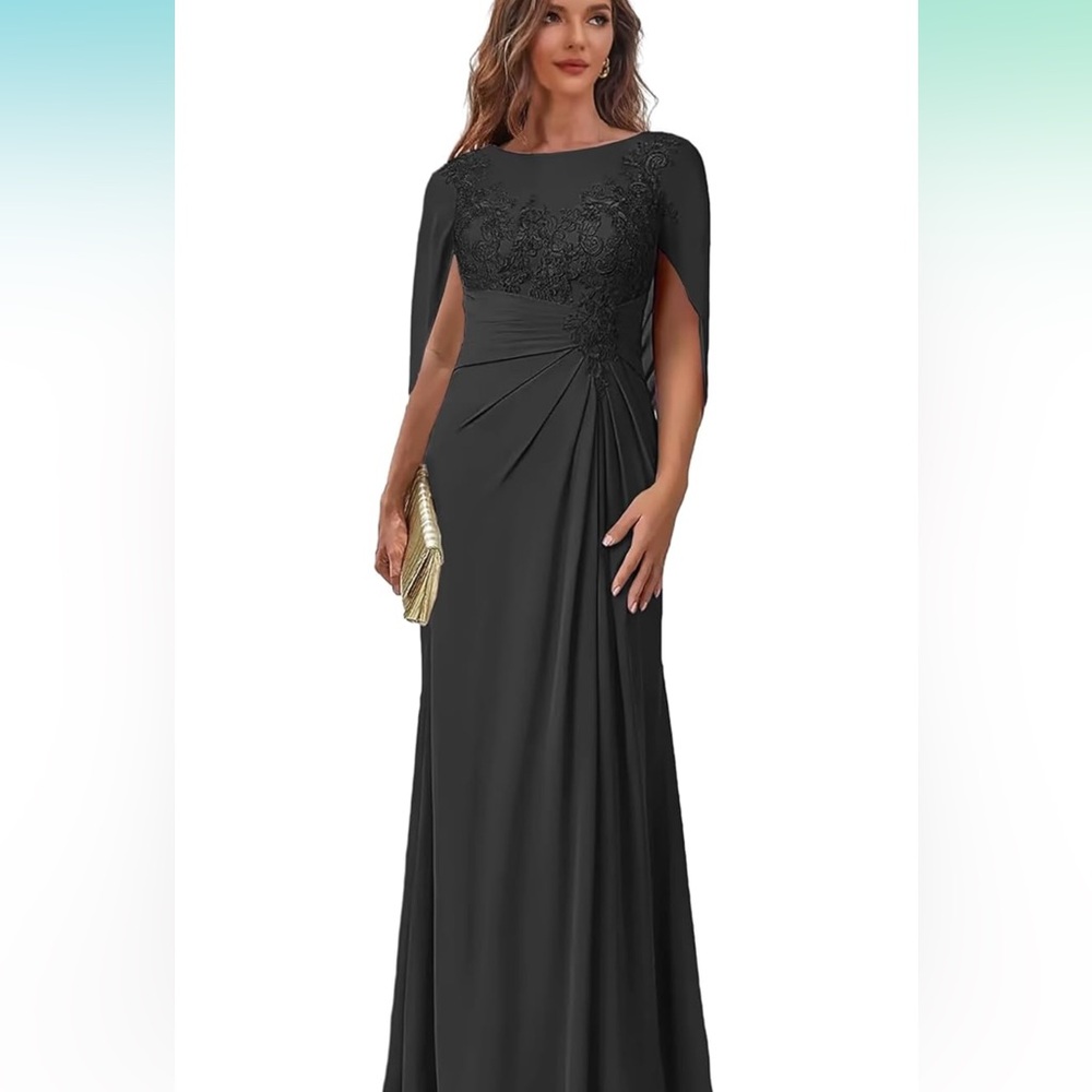 Elegant Black Evening Gown